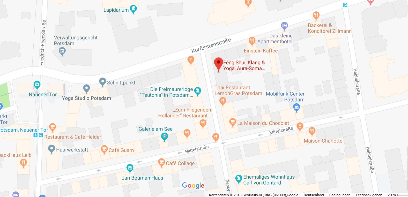Google Maps Karte JaSu Laden
